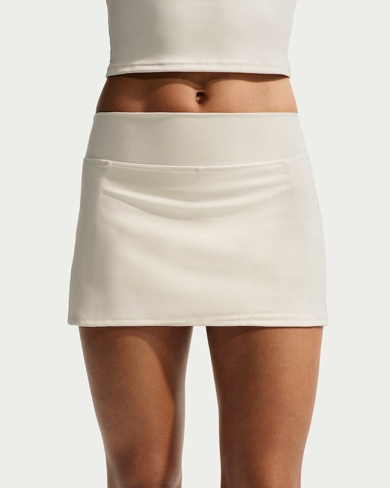 Юбка-шорты NikeSKIMS Matte Skort «Actv Ivory» Женская
