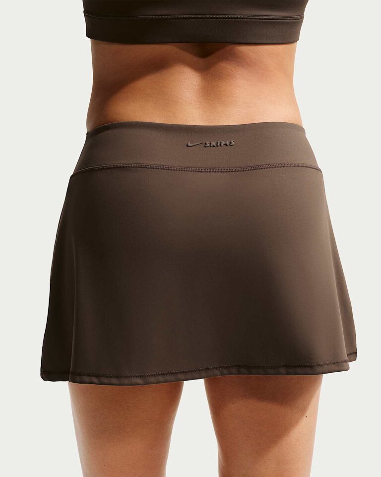 Юбка-шорты NikeSKIMS Matte Skort «Dark Sepia» Женская
