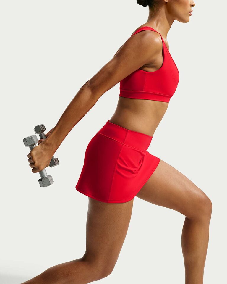 Юбка-шорты NikeSKIMS Matte Skort «University Red» Женская