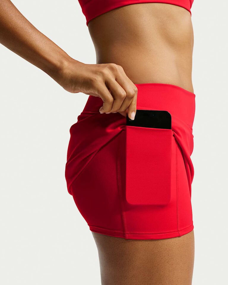 Юбка-шорты NikeSKIMS Matte Skort «University Red» Женская