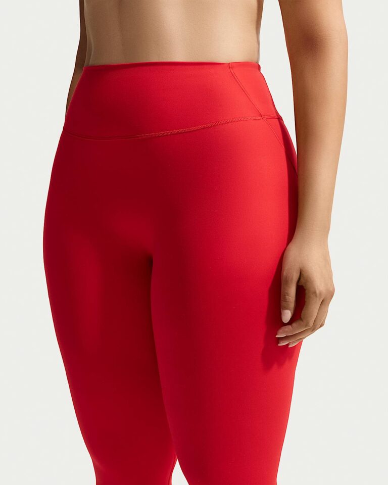 Леггинсы NikeSKIMS Matte High-Waisted 26″ Leggings «University Red» Женская