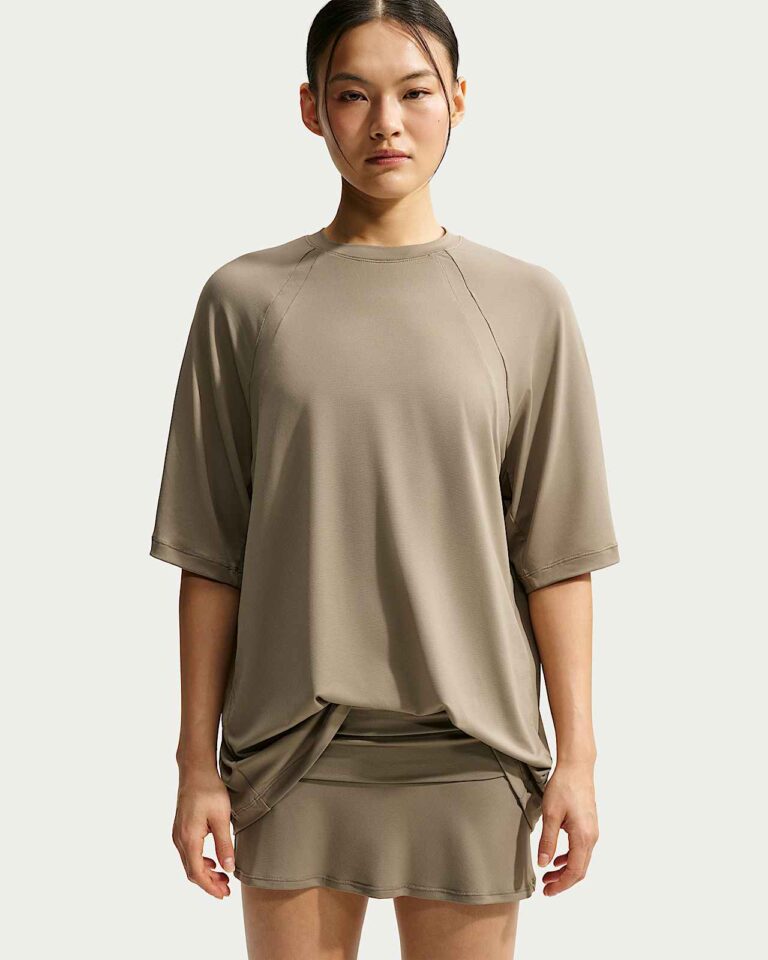 Футболка NikeSKIMS Airy Oversized T-Shirt «Driftwood» Женская