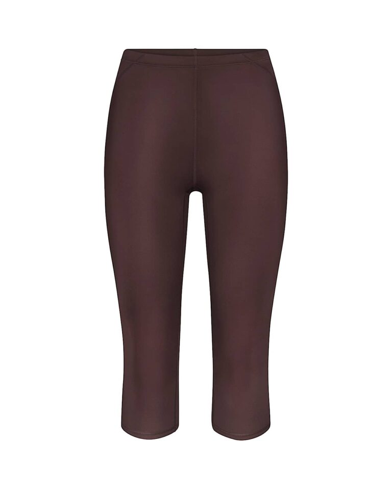 Леггинсы NikeSKIMS Satin Shine High-Waisted 17″ Leggings with Drawcord «Phoenix» Женская