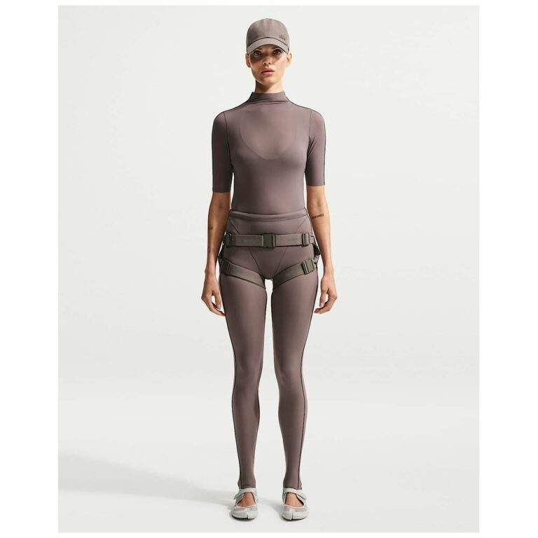 Леггинсы NikeSKIMS Weightless High-Waisted V-Panel Leggings «Resin» Женская
