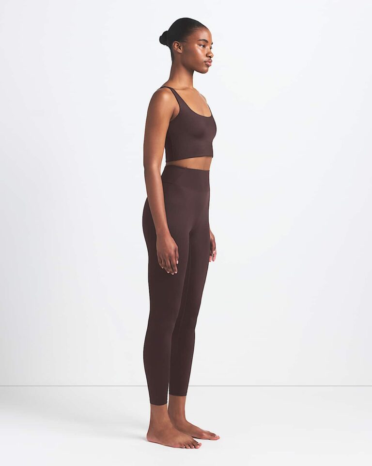 Леггинсы NikeSKIMS Satin Shine High-Waisted Bonded 26″ Leggings «Phoenix» Женская