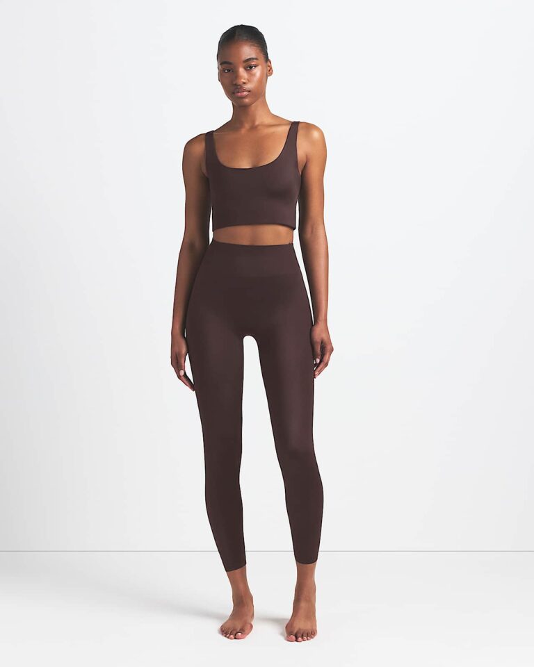Леггинсы NikeSKIMS Satin Shine High-Waisted Bonded 26″ Leggings «Phoenix» Женская
