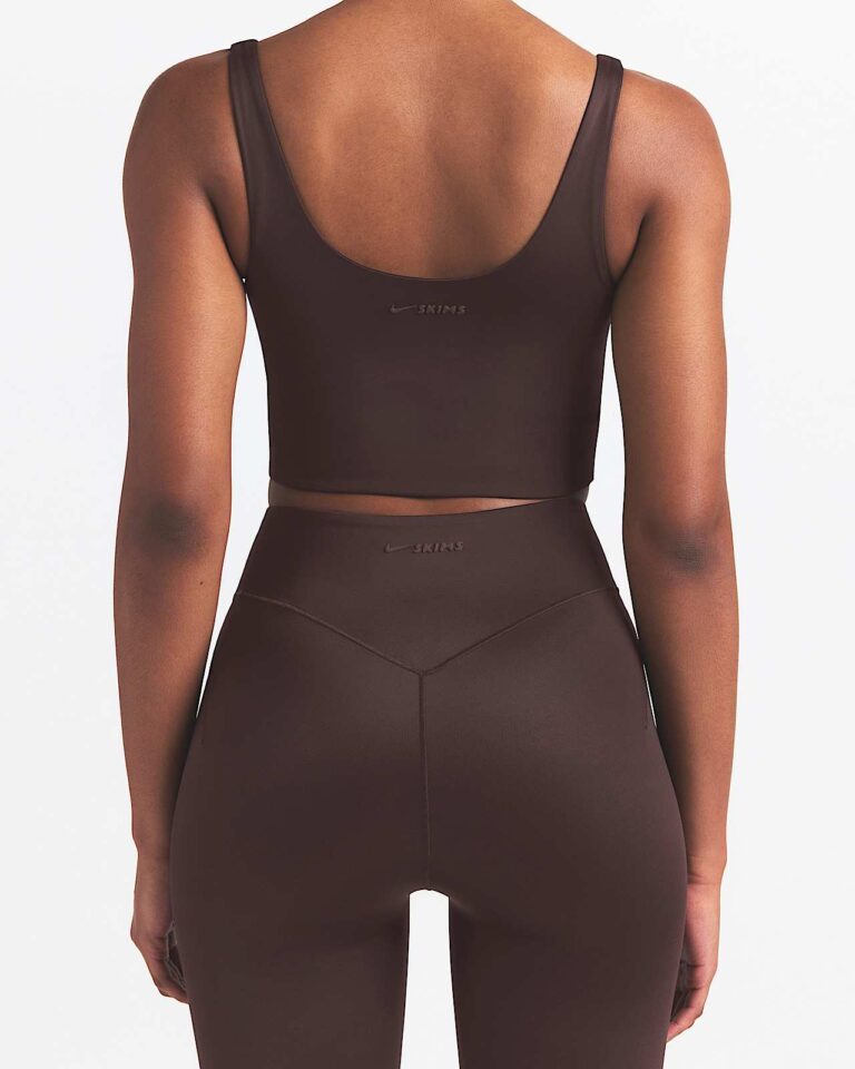 Леггинсы NikeSKIMS Satin Shine High-Waisted Bonded 26″ Leggings «Phoenix» Женская