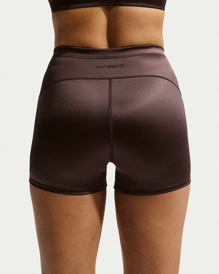 Шорты NikeSKIMS Satin Shine Mid-Rise 2″ Boyshorts with Drawcord «Phoenix» Женская