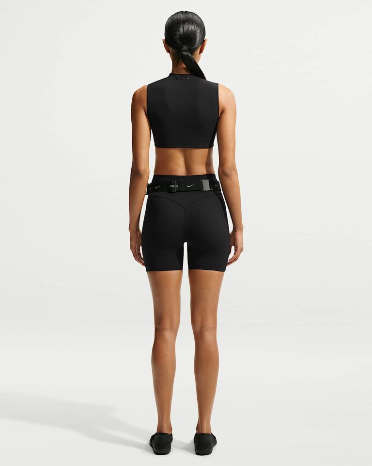 Шорты NikeSKIMS Studio Stretch 5″ Shorts «Obsidian» Женская