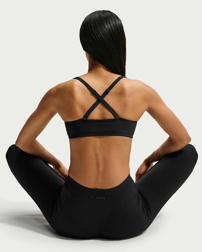 Топ NikeSKIMS Studio Stretch Micro Sports Bra «Obsidian» Женская