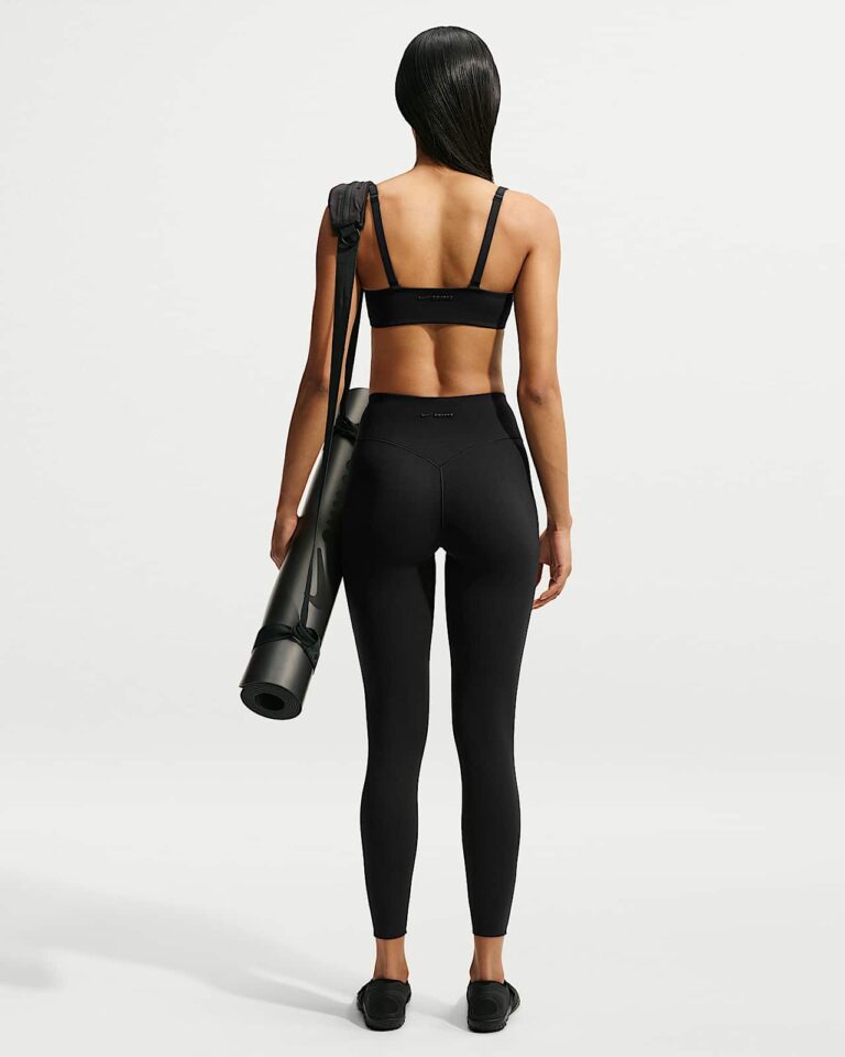 Топ NikeSKIMS Studio Stretch Micro Sports Bra «Obsidian» Женская
