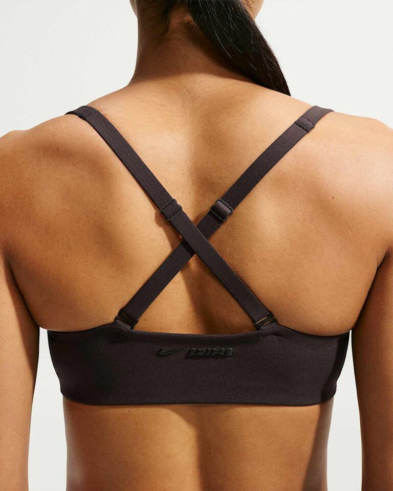 Топ NikeSKIMS Studio Stretch Micro Sports Bra «Dark Roast» Женская