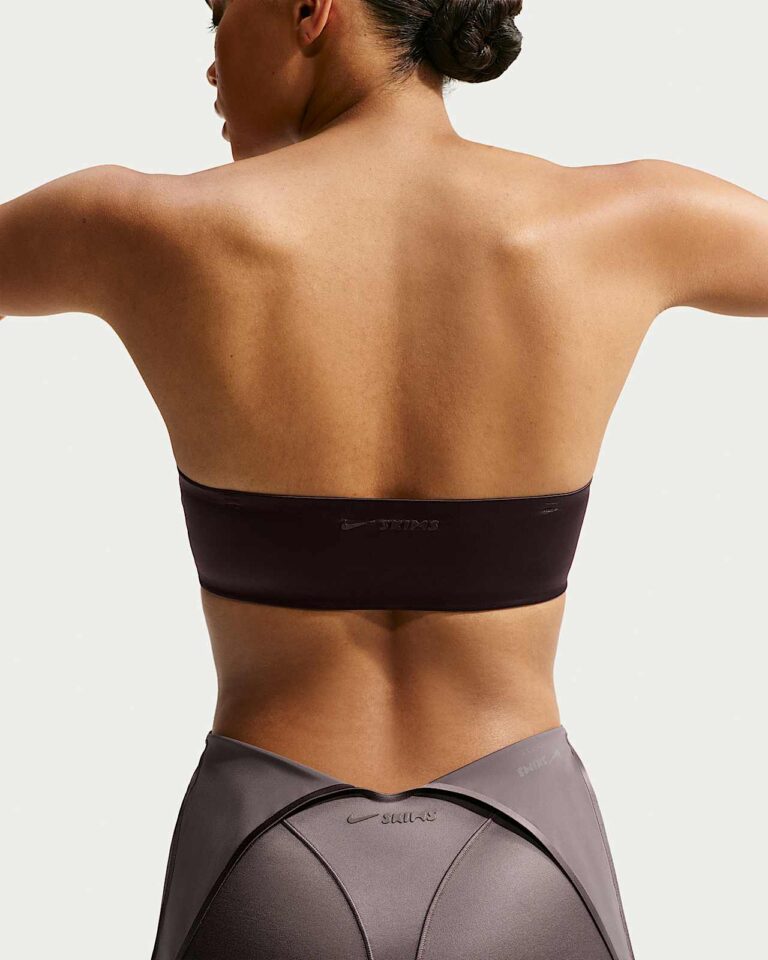 Топ NikeSKIMS Satin Shine Convertible Bandeau Bra «Phoenix» Женская