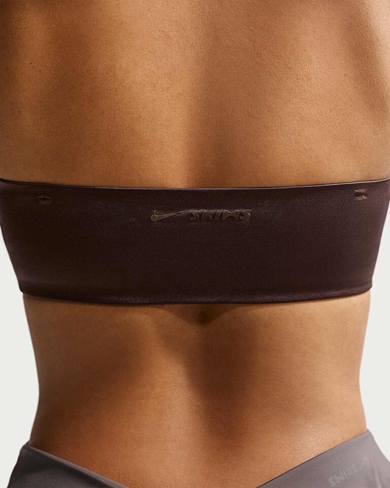 Топ NikeSKIMS Satin Shine Convertible Bandeau Bra «Phoenix» Женская