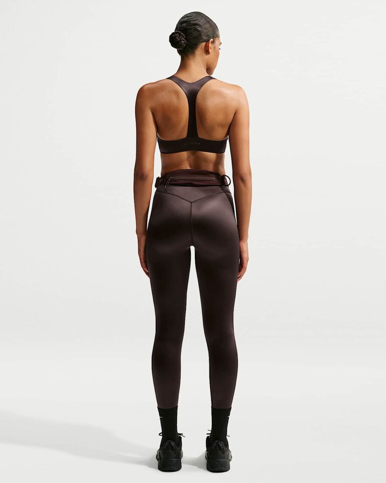 Леггинсы NikeSKIMS Satin Shine High-Waisted Bonded 29″ Leggings «Phoenix» Женская