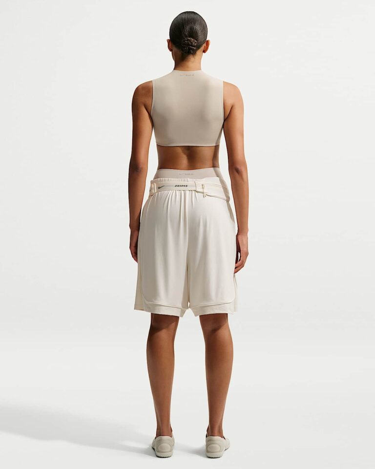 Шорты NikeSKIMS Airy Relaxed Shorts «Actv Ivory» Женская