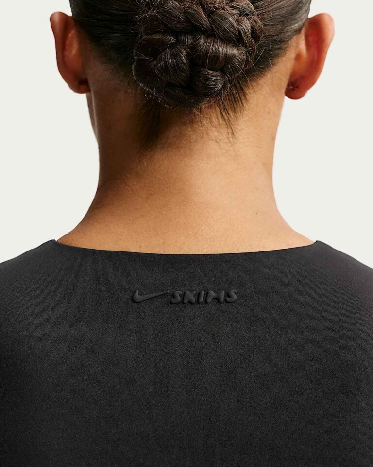 Топ NikeSKIMS Matte Corset Cropped Top «Obsidian» Женская