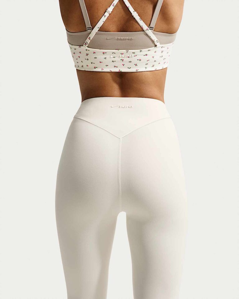 Леггинсы NikeSKIMS Matte High-Waisted Corset 26″ Leggings «Actv Ivory» Женская