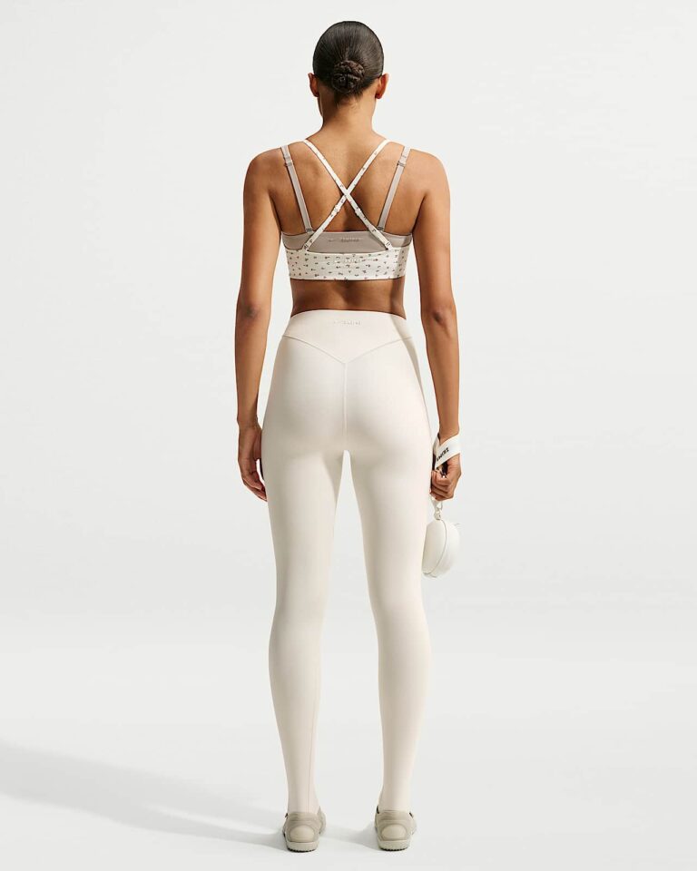 Леггинсы NikeSKIMS Matte High-Waisted Corset 26″ Leggings «Actv Ivory» Женская