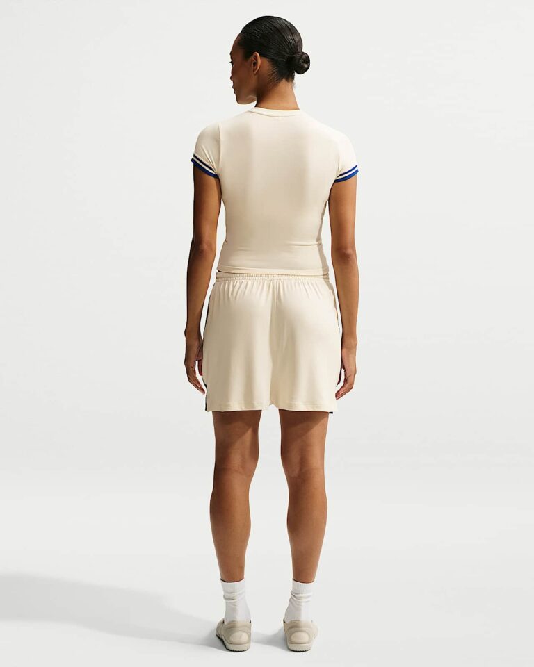 Шорты NikeSKIMS Stretch Knit Shorts «Actv Ivory/Cobalt» Женская