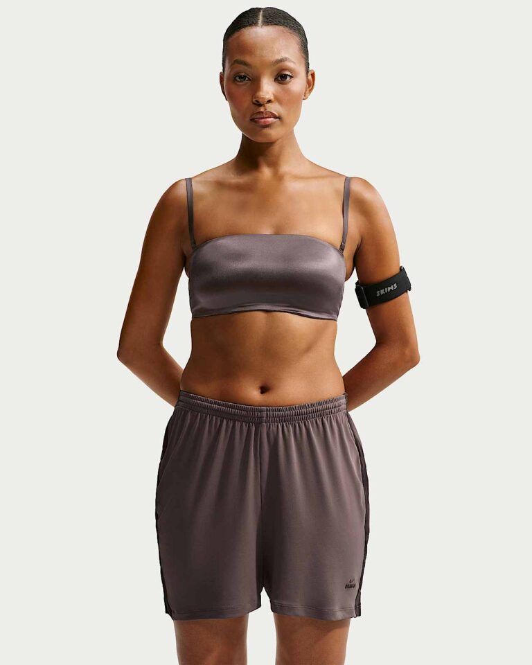 Шорты NikeSKIMS Stretch Knit Shorts «Resin/Phoenix» Женская