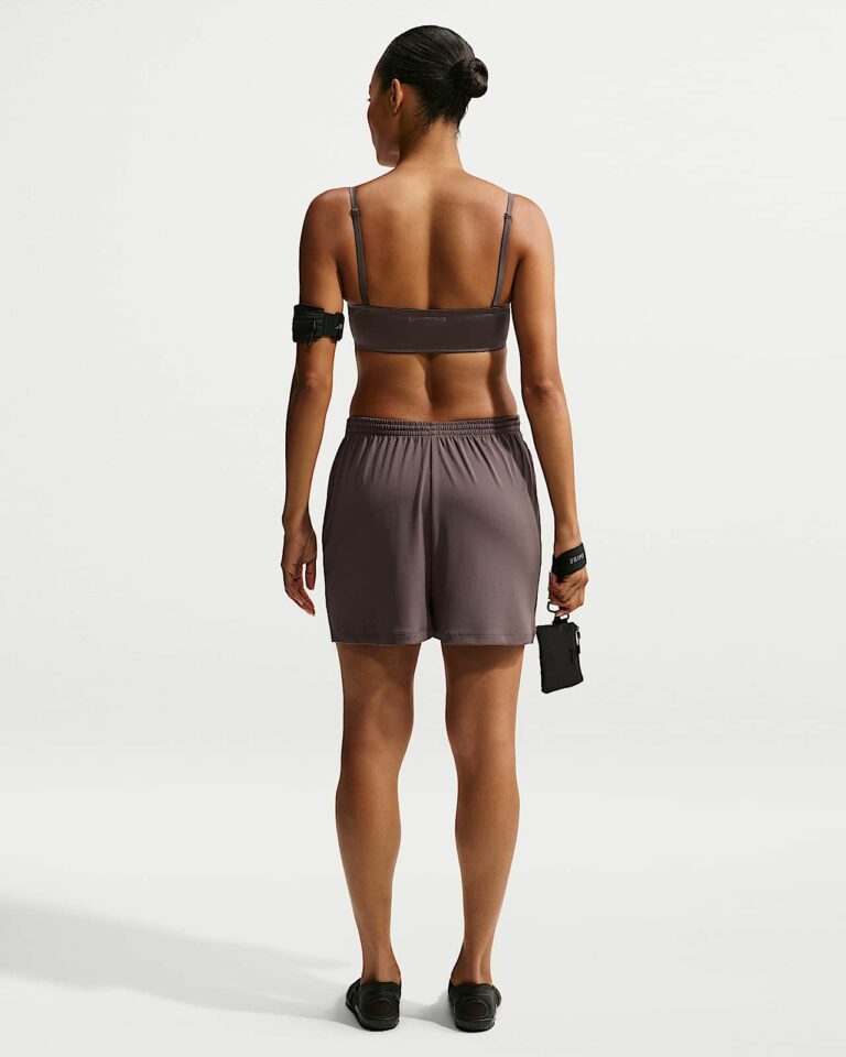 Шорты NikeSKIMS Stretch Knit Shorts «Resin/Phoenix» Женская