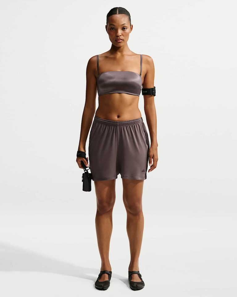 Шорты NikeSKIMS Stretch Knit Shorts «Resin/Phoenix» Женская