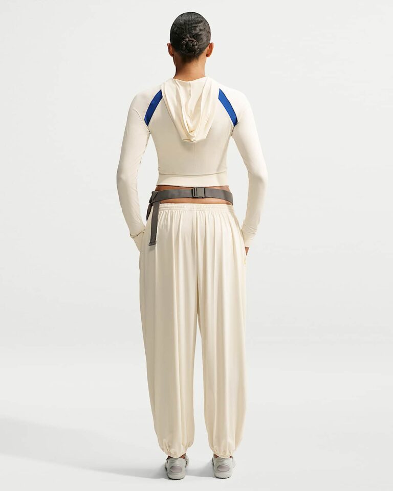 Брюки NikeSKIMS Stretch Knit Pants «Actv Ivory/Cobalt» Женская