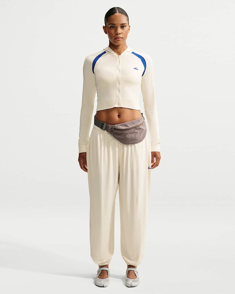 Брюки NikeSKIMS Stretch Knit Pants «Actv Ivory/Cobalt» Женская