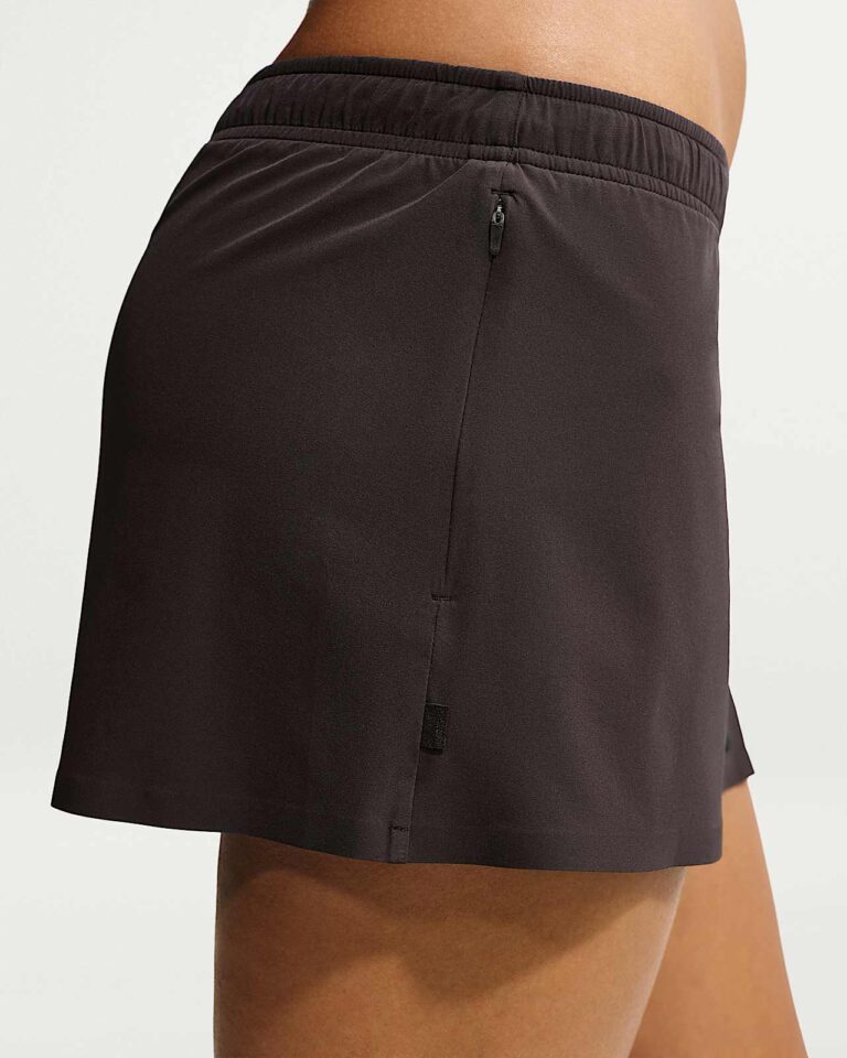 Юбка-шорты NikeSKIMS Stretch Nylon Skort «Dark Roast» Женская