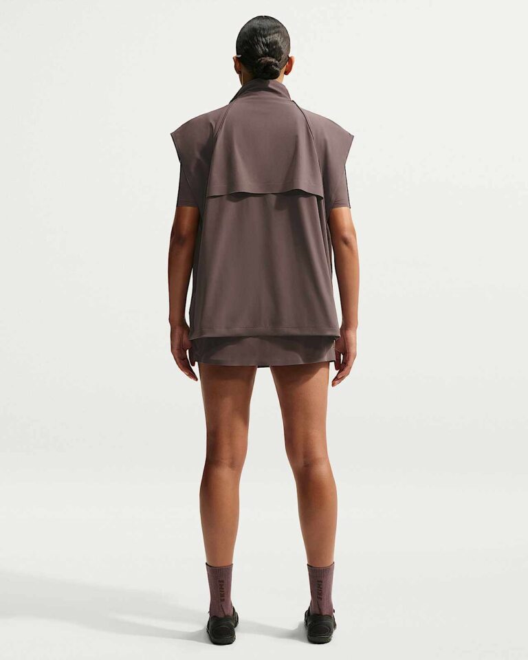 Юбка-шорты NikeSKIMS Stretch Nylon Skort «Resin» Женская