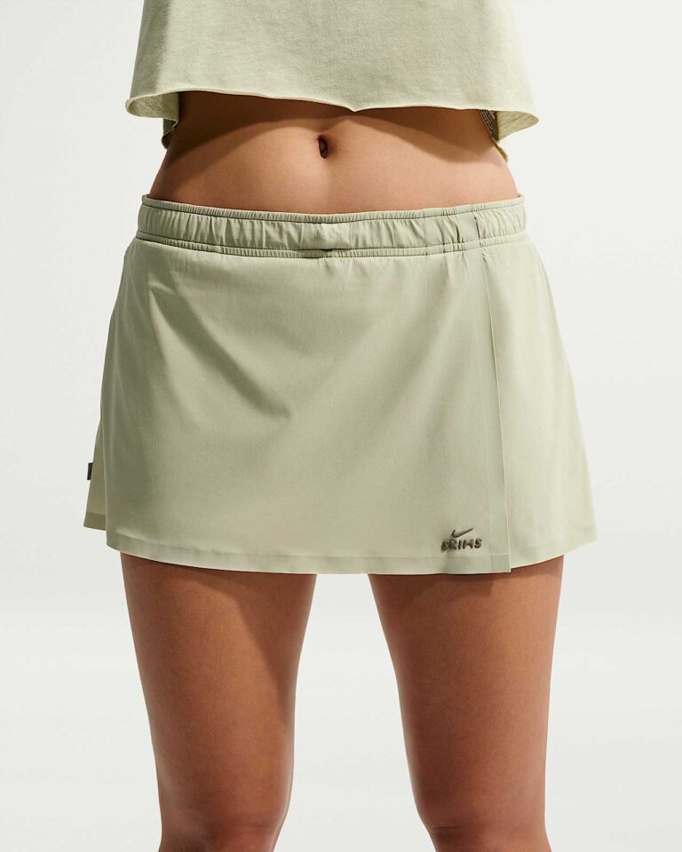 Юбка-шорты NikeSKIMS Stretch Nylon Skort «Talc» Женская