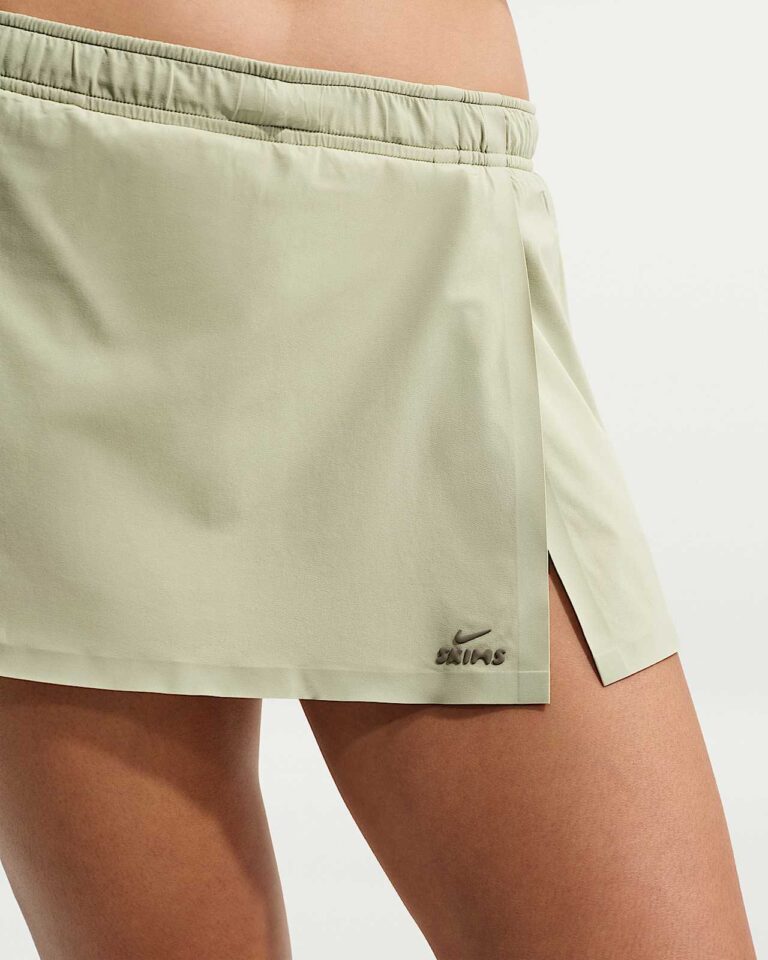 Юбка-шорты NikeSKIMS Stretch Nylon Skort «Talc» Женская