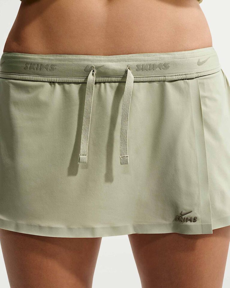 Юбка-шорты NikeSKIMS Stretch Nylon Skort «Talc» Женская