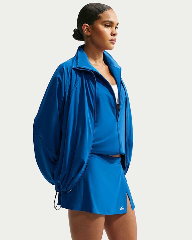 Юбка-шорты NikeSKIMS Stretch Nylon Skort «Cobalt» Женская