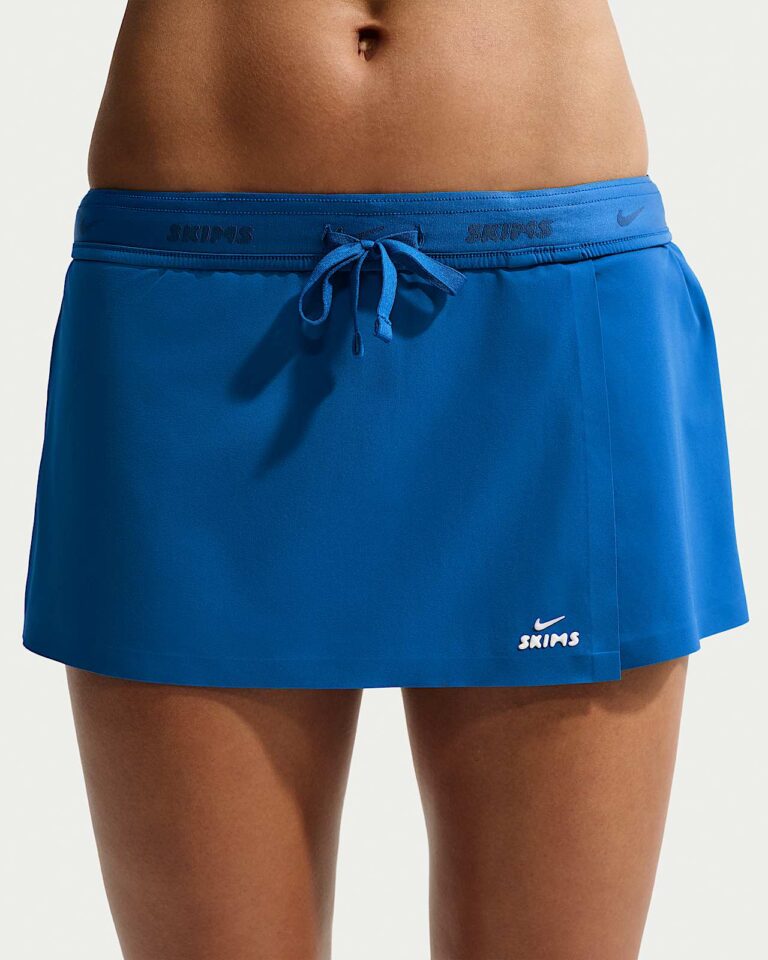 Юбка-шорты NikeSKIMS Stretch Nylon Skort «Cobalt» Женская