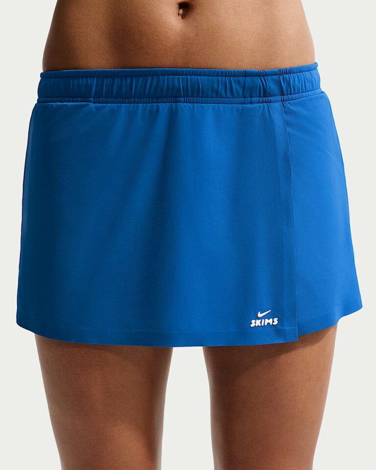 Юбка-шорты NikeSKIMS Stretch Nylon Skort «Cobalt» Женская
