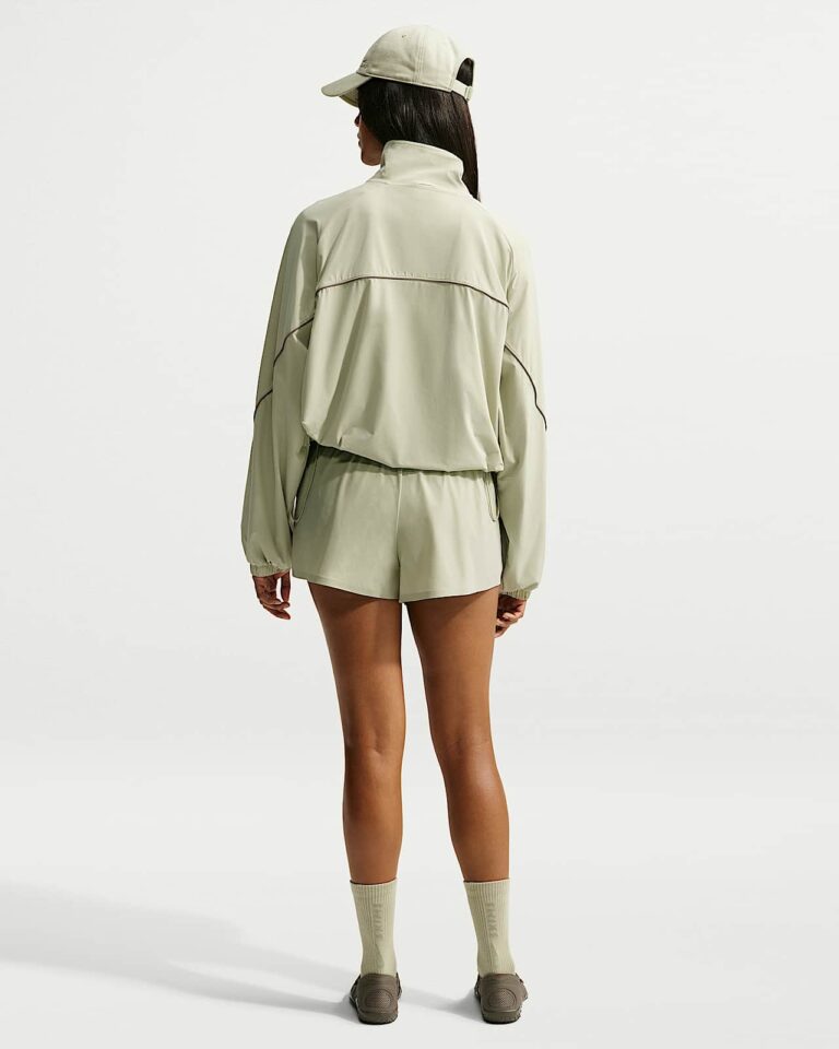 Куртка NikeSKIMS Stretch Nylon Oversized Jacket «Talc» Женская