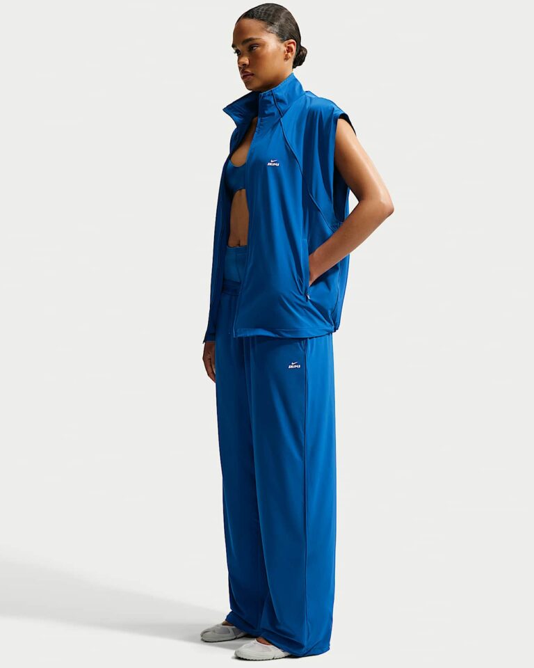 Брюки NikeSKIMS Stretch Nylon Oversized Pants «Cobalt» Женская