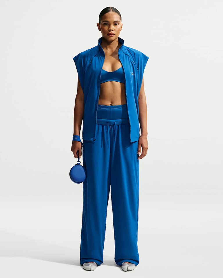 Брюки NikeSKIMS Stretch Nylon Oversized Pants «Cobalt» Женская