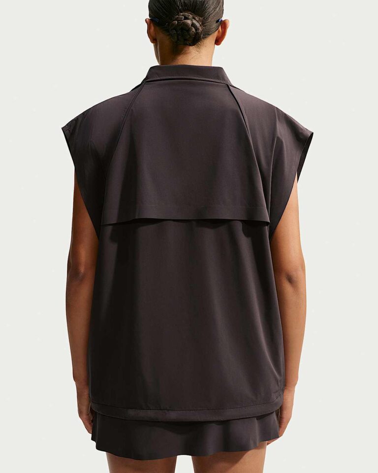 Жилет NikeSKIMS Stretch Nylon Oversized Vest «Dark Roast» Женская