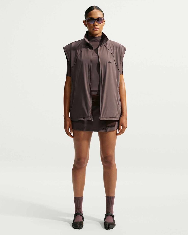 Жилет NikeSKIMS Stretch Nylon Oversized Vest «Resin» Женская