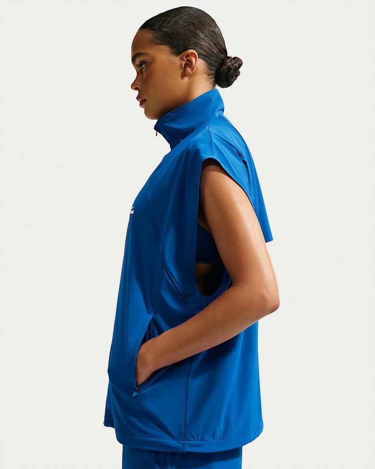 Жилет NikeSKIMS Stretch Nylon Oversized Vest «Cobalt» Женская