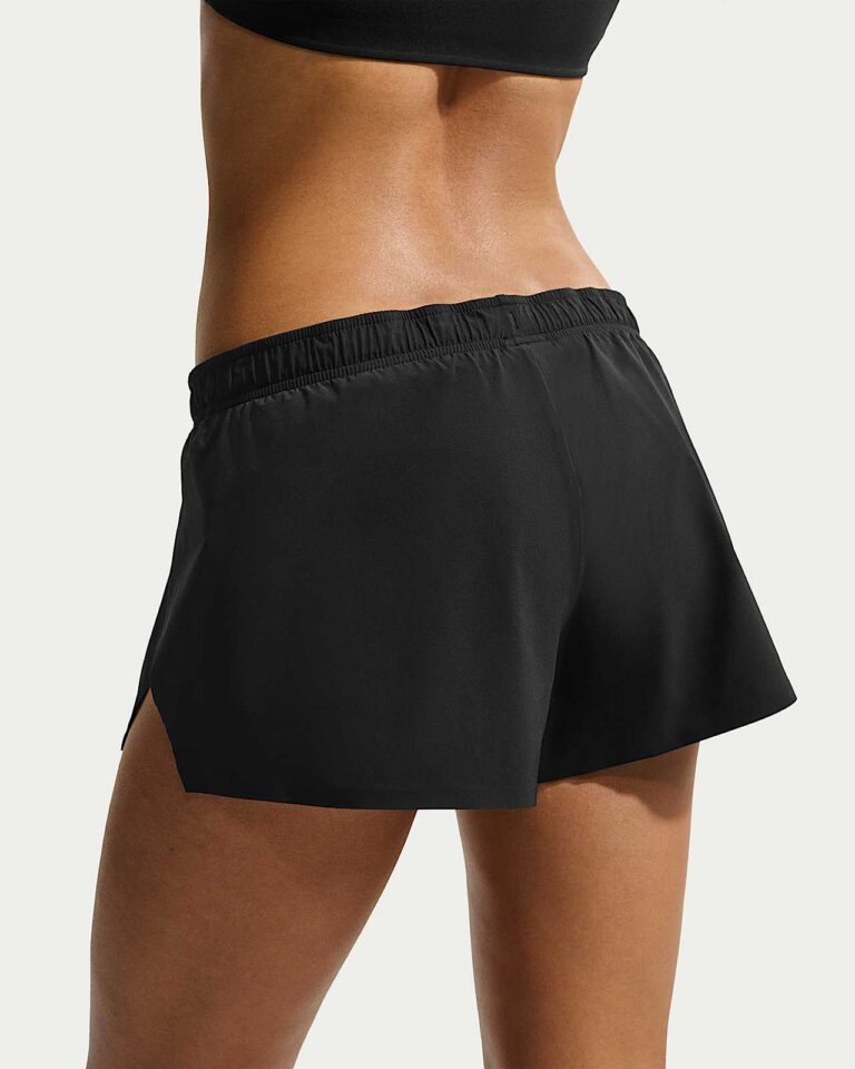Шорты NikeSKIMS Stretch Nylon Runner Shorts «Obsidian» Женская