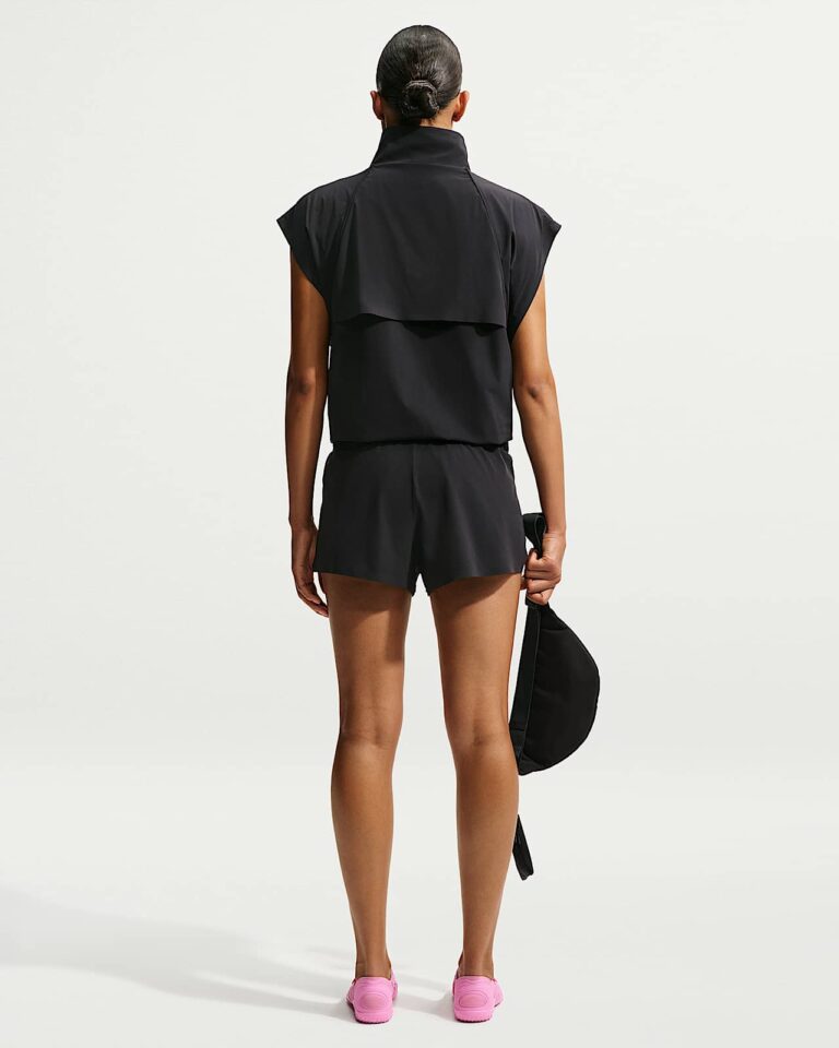 Шорты NikeSKIMS Stretch Nylon Runner Shorts «Obsidian» Женская