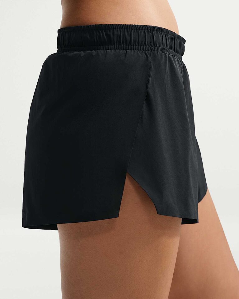 Шорты NikeSKIMS Stretch Nylon Runner Shorts «Obsidian/Olive Grey» Женская