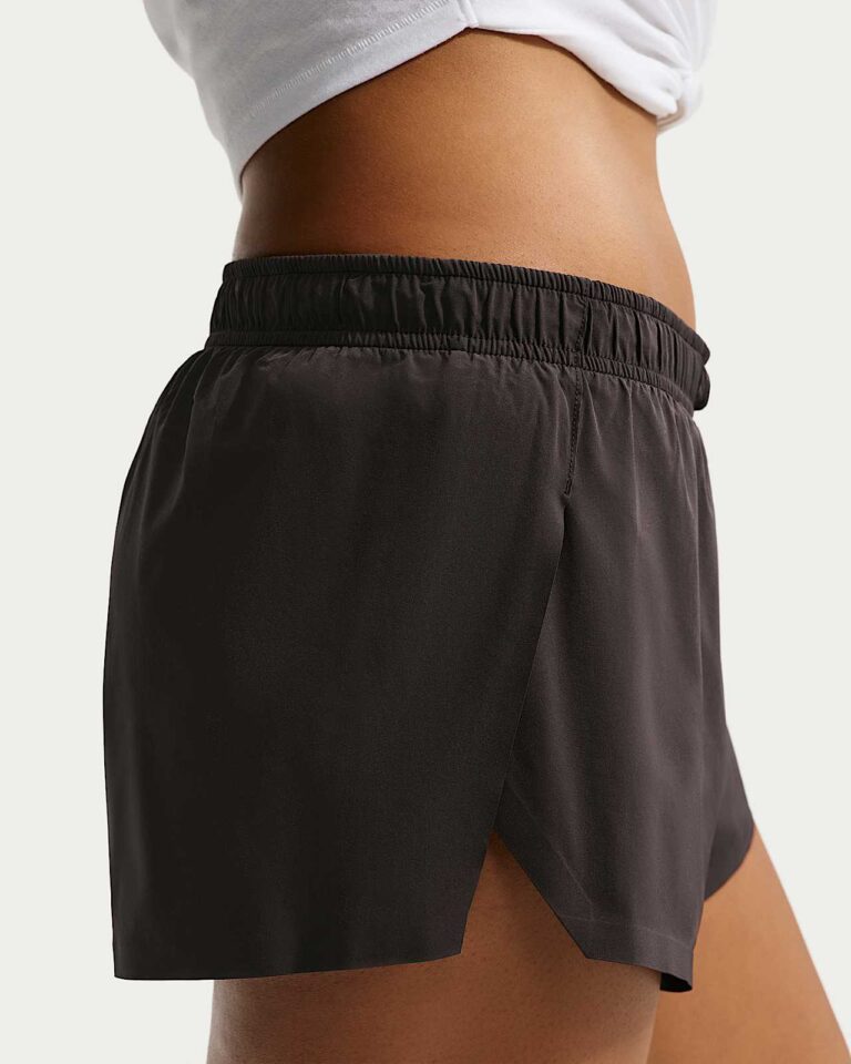 Шорты NikeSKIMS Stretch Nylon Runner Shorts «Dark Roast/Obsidian» Женская