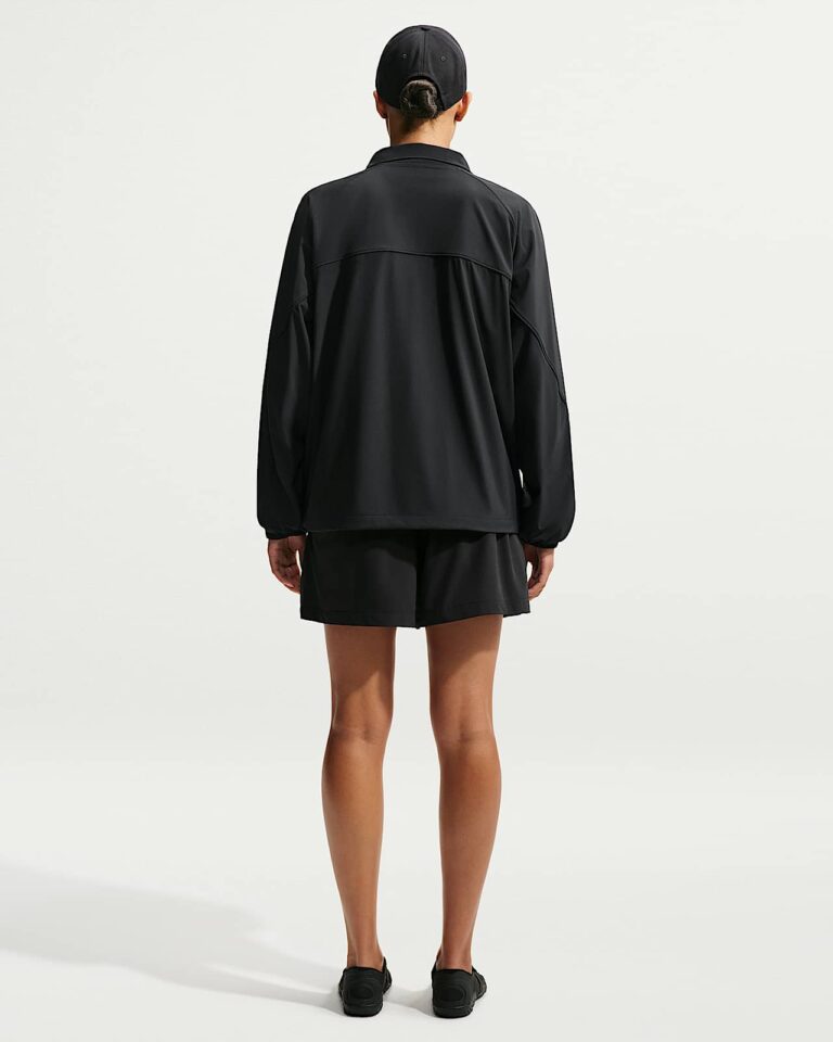Шорты NikeSKIMS Stretch Nylon 5″ Track Shorts «Obsidian» Женская