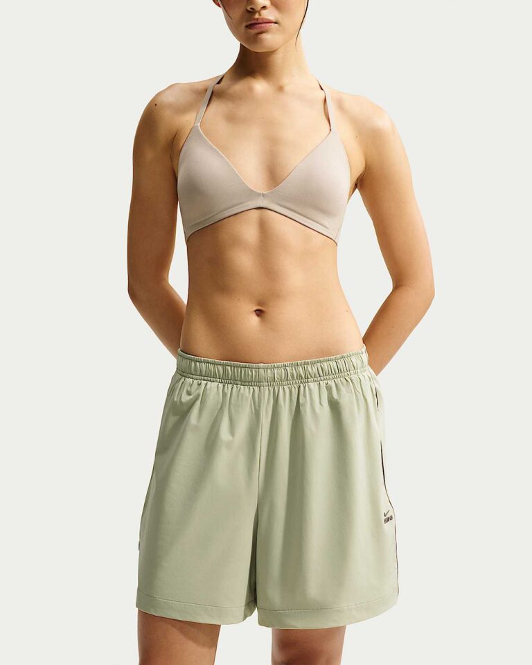 Шорты NikeSKIMS Stretch Nylon 5″ Track Shorts «Talc» Женская