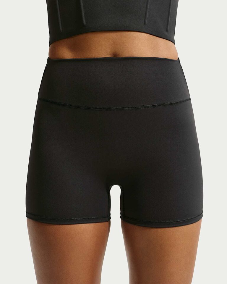 Шорты NikeSKIMS Matte High-Waisted 3″ Shorts «Obsidian» Женская